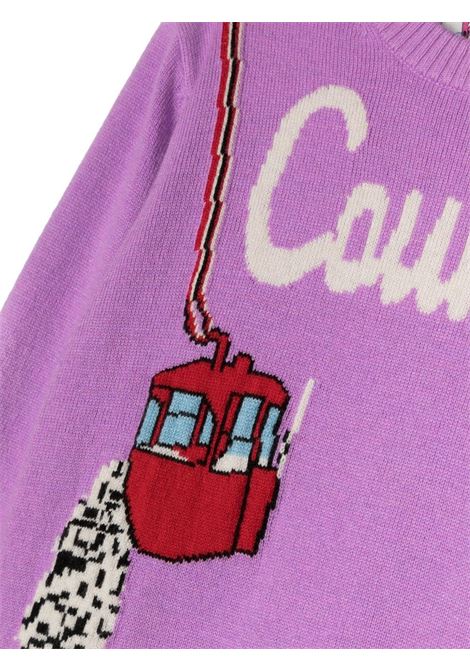 Pull bambina con stampa SAINT BARTH | PRC0007 PRINCESS C00942C COURMA SNOW 2410